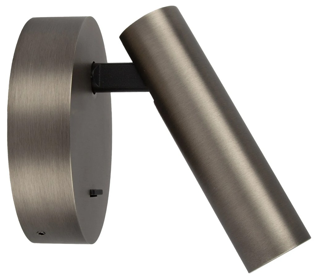 Viktor Richtbare Leeslamp Gun Metal Met Schakelaar