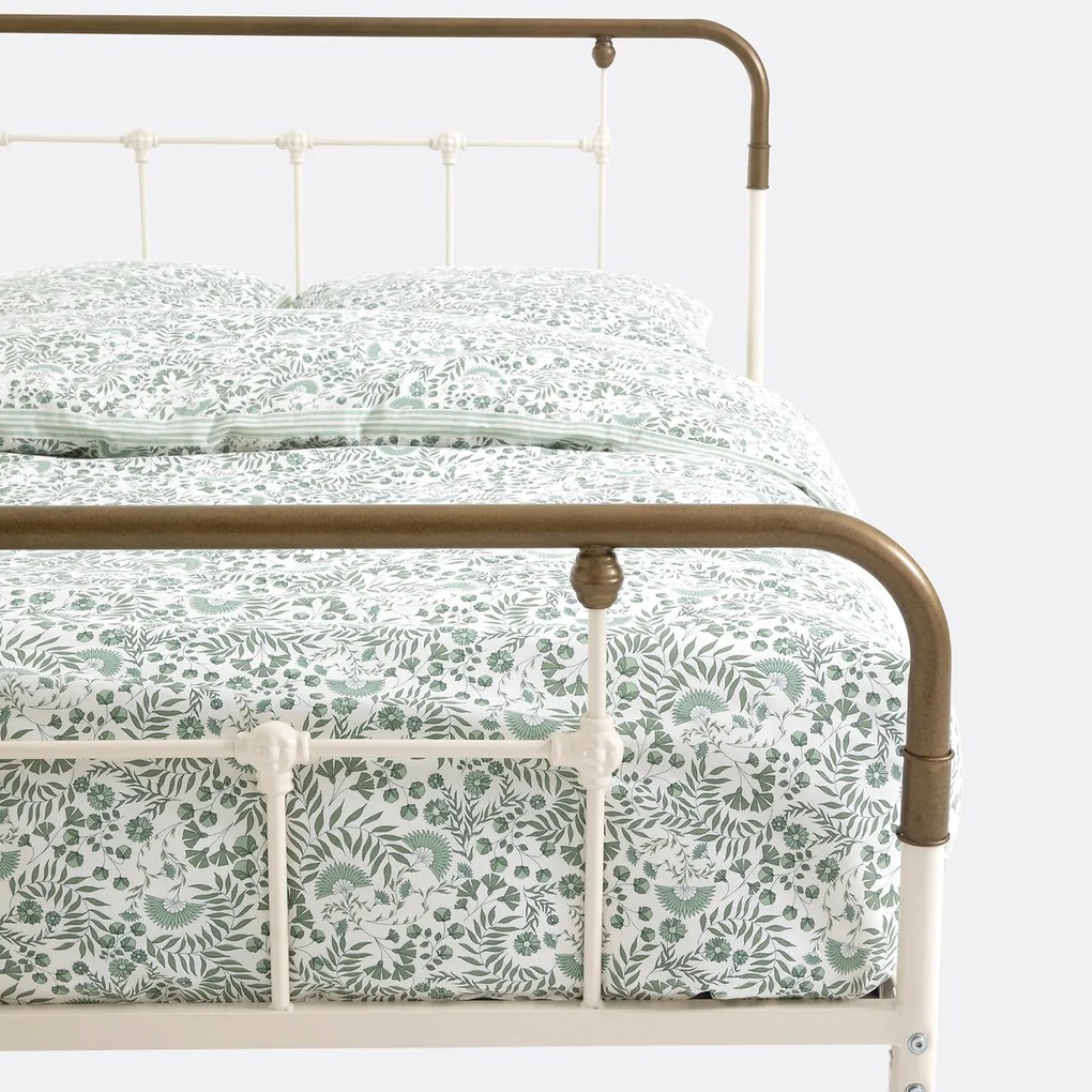 Bed in staal metaal, Asper