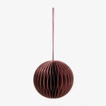 Pack Van 6 Elsa Honingraat Papieren Ballen Rode Ceder - Sklum