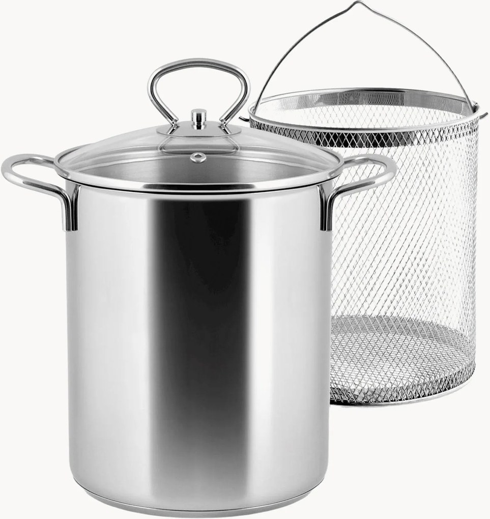 Aspergekoker Ada met mand en deksel