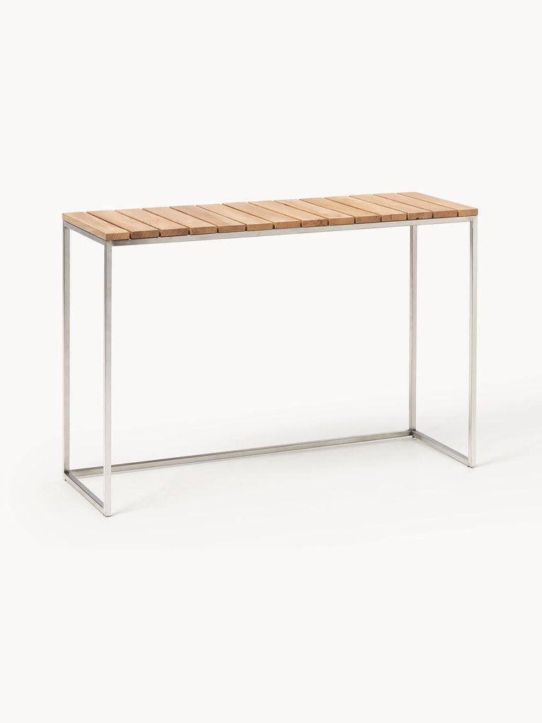 Tuin wandtafel Lux van teakhout