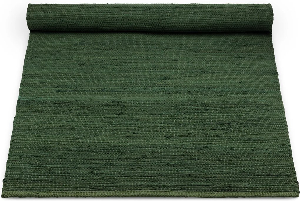 Rug Solid - Cotton Guilty Green - 75 x 300 - Vloerkleed