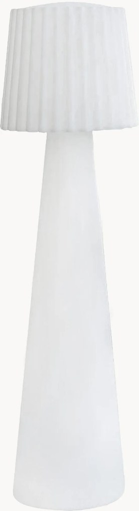 Mobiele outdoor LED-vloerlamp Lady met kleurverandering, dimbaar