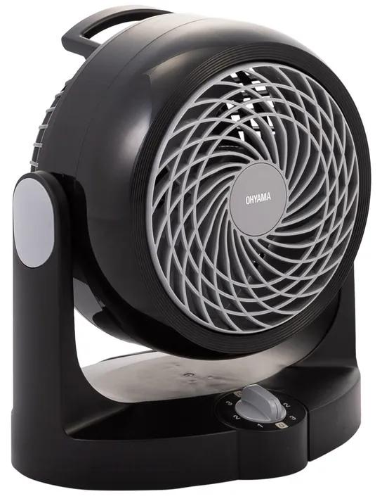 IRIS bureau ventilator Woozoo - zwart - 15 cm