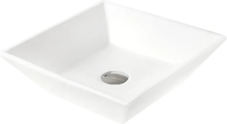 Mexen Pola opzetwaskom 41 x 41 cm, wit - 22224100
