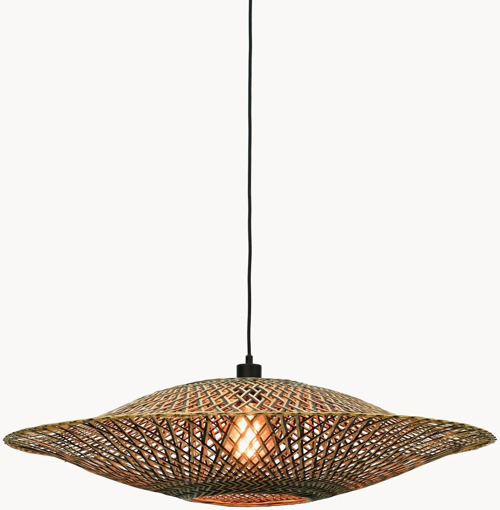 Hanglamp Bali van bamboehout