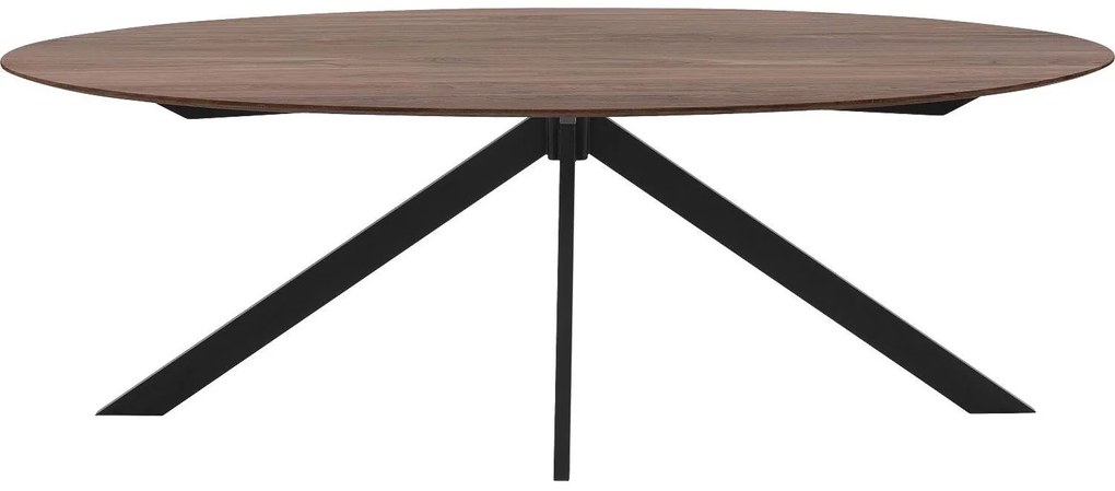 Goossens Excellent Eettafel Uniek, Ovaal 220 x 120 cm