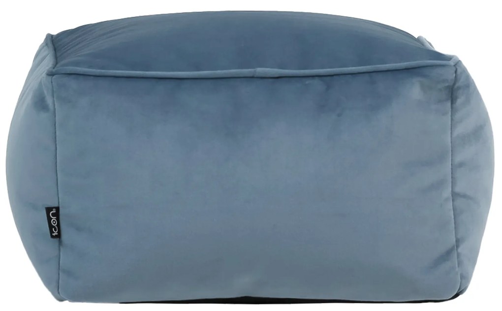 Amara Poef Velvet - Blauw