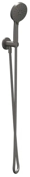 IVY Glijstangset - met handdouche - verstelbaar - 3 standen - doucheslang 150cm - Geborsteld metal black PVD 6901146