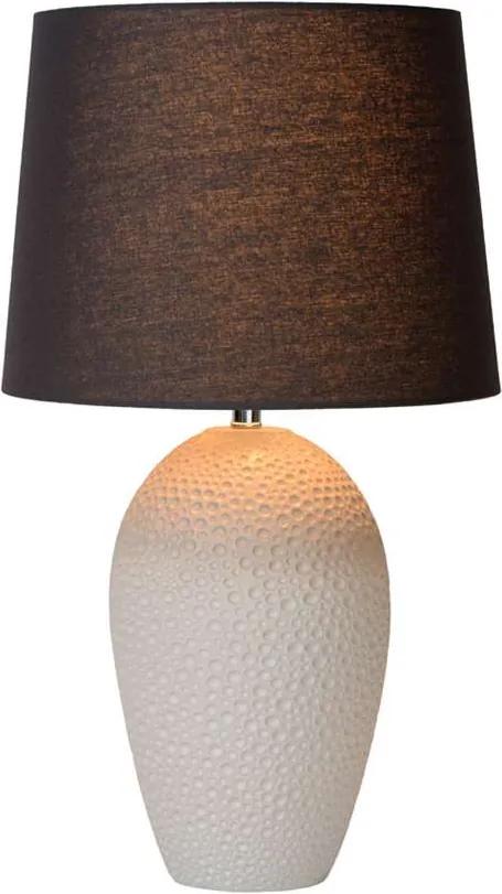 Lucide tafellamp Sally - beige - Ø33 cm - Leen Bakker