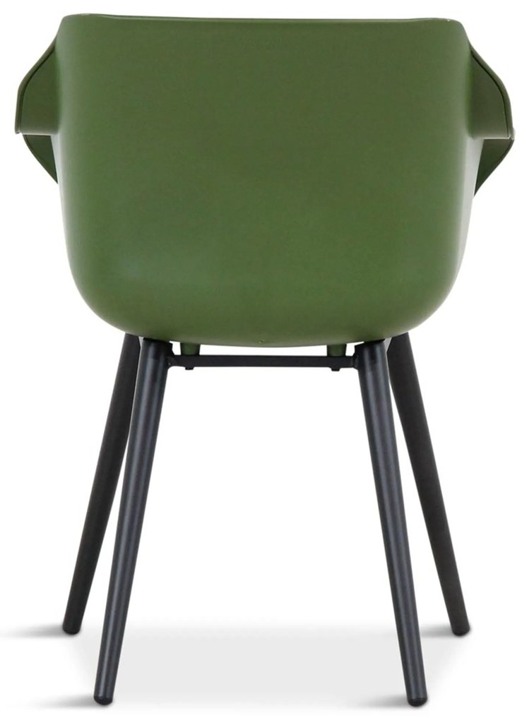 Tuinstoel Kunststof Groen Hartman Sophie studio moss green - met gratis kussen