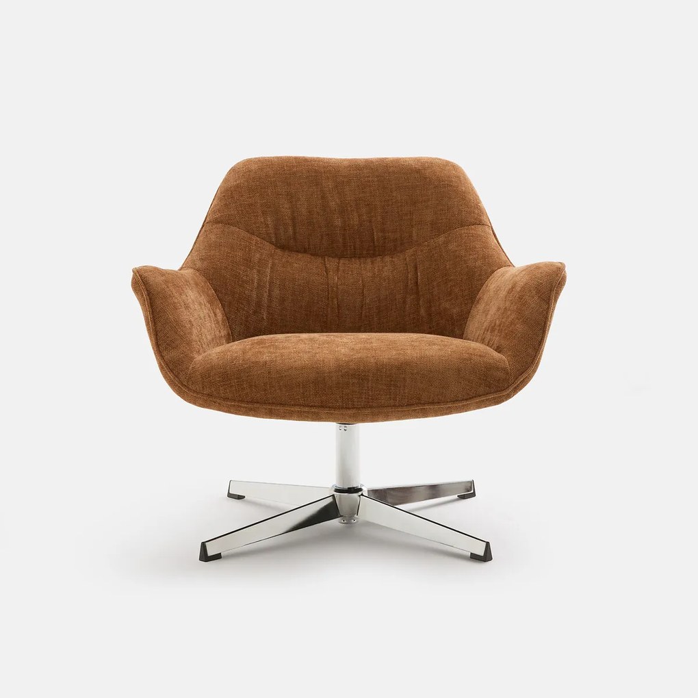 Draaifauteuil, gestructureerde stof, Hemmo