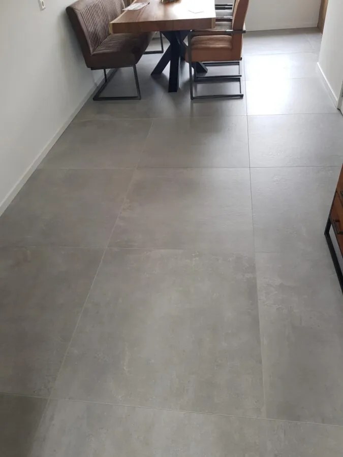 Vloertegel 60x60 Cm Betonlook Grijs Gron G27
