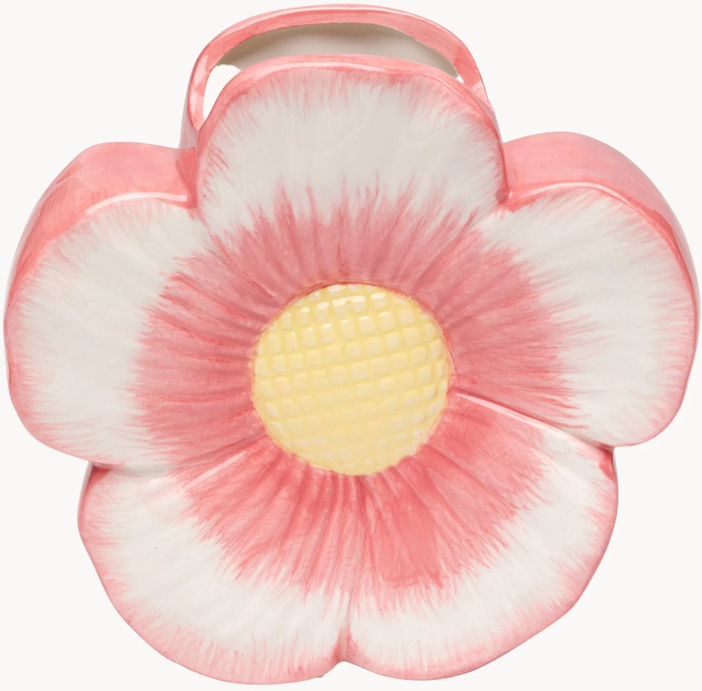 Handbeschilderde vaas Blossom Dream, H 20 cm