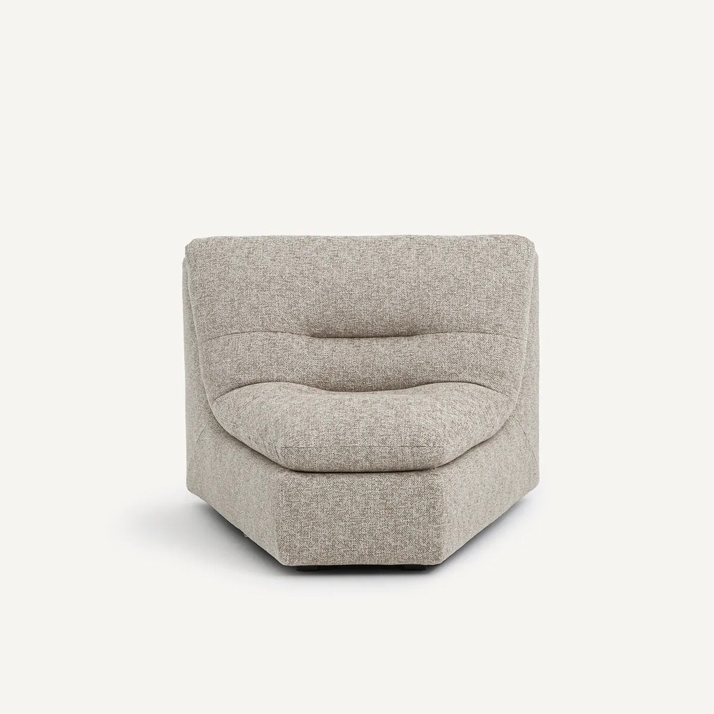 Modulaire hoek in gemengd katoen, Giuliano