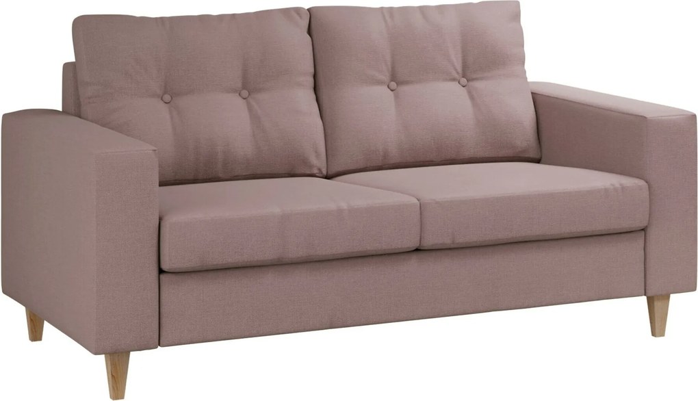 Bank Temple 110, Aantal zitplaatsen: 2, Afwezig, Afwezig, 154x91x83cm, 49 kg, Stof, Poten: Hout