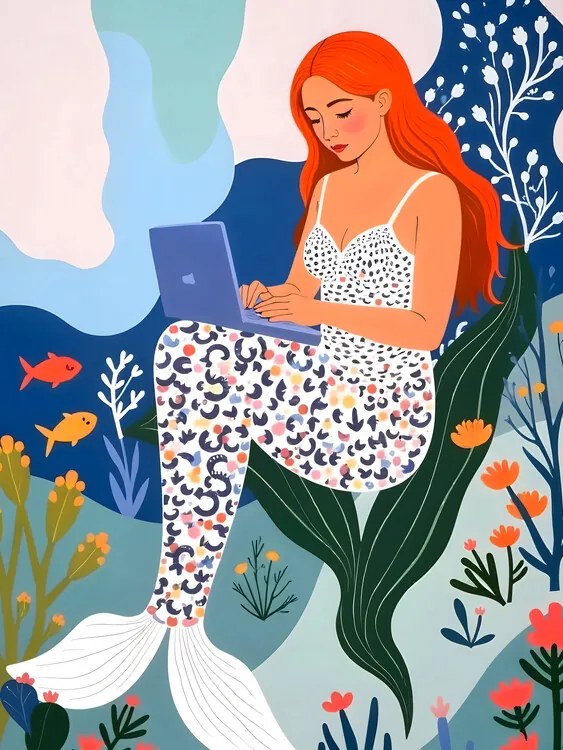 Ilustratie Work From Home, Uma Gokhale