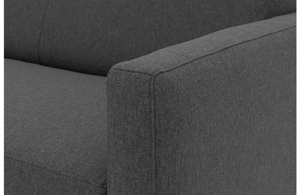 Goossens  Key West grijs, stof, 2,5-zits, modern design