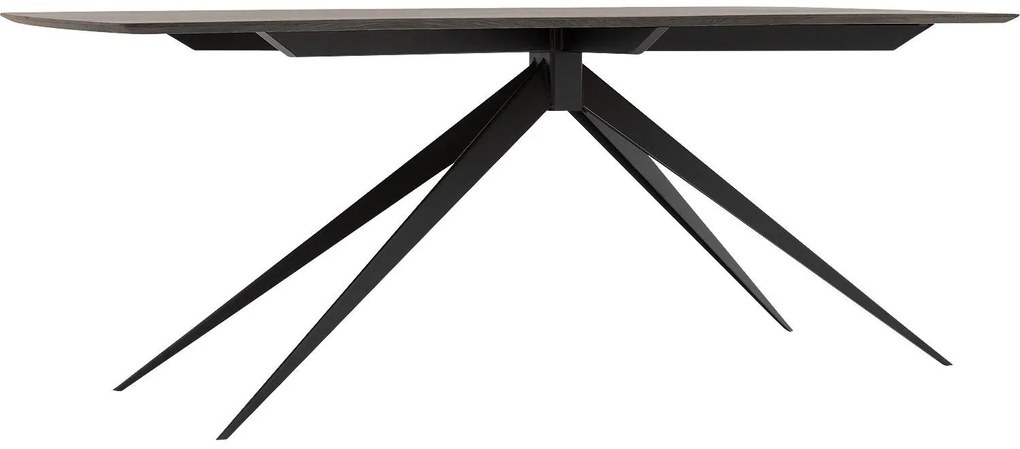 Goossens Excellent Eettafel Uniek, Semi rechthoekig 200 x 100 cm