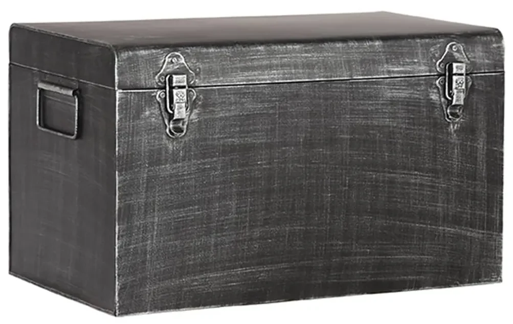 LABEL51 Opbergbox Vintage S 30x15x20 cm antiekzwart