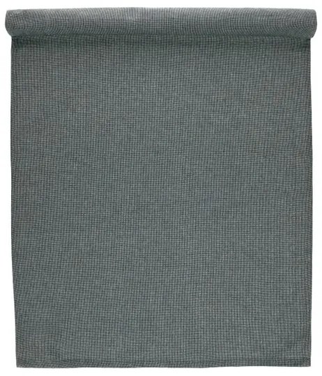 Tafelloper, GOTS bio-katoen, antraciet, 50 x 150 cm
