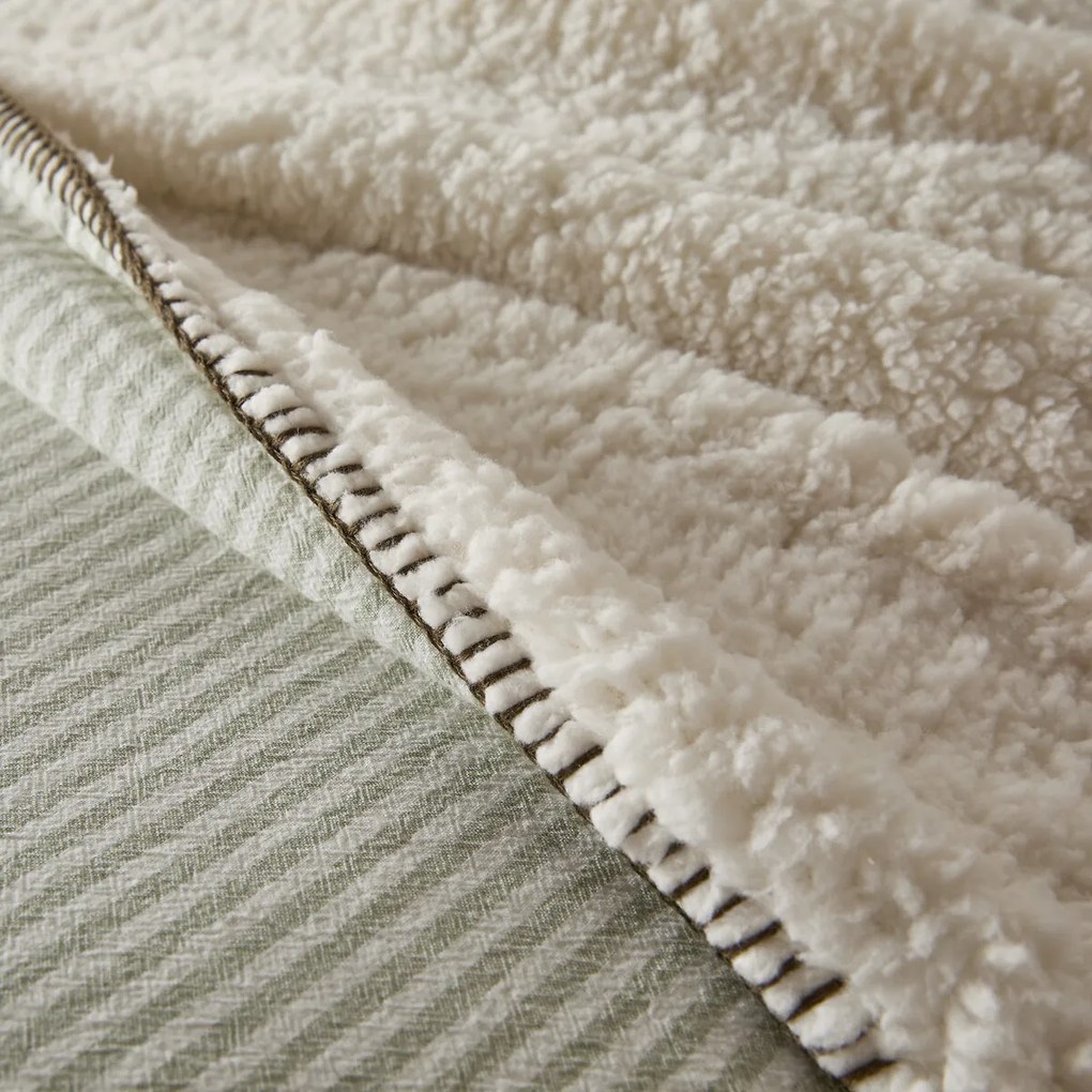 Beddensprei in katoen en sherpa, Anoti