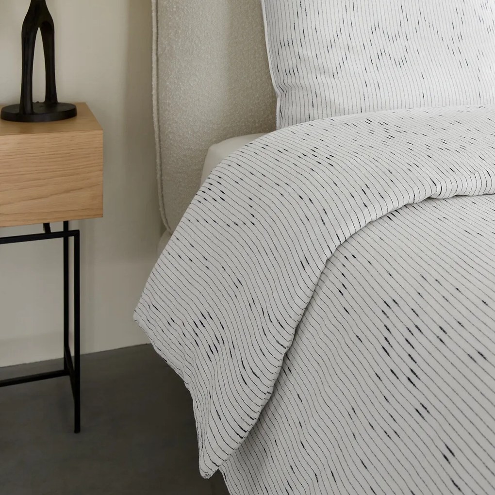 Dekbedovertrek van 100% gewassen linnen, JOSELIA