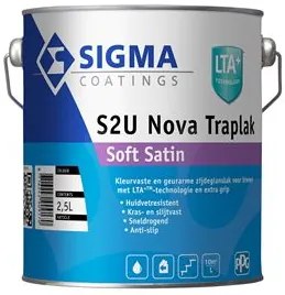 Sigma S2U Nova Traplak Soft Satin - Mengkleur - 2,5 l