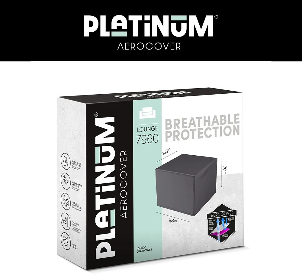Platinum AeroCover Loungestoelhoes 100x100xH70