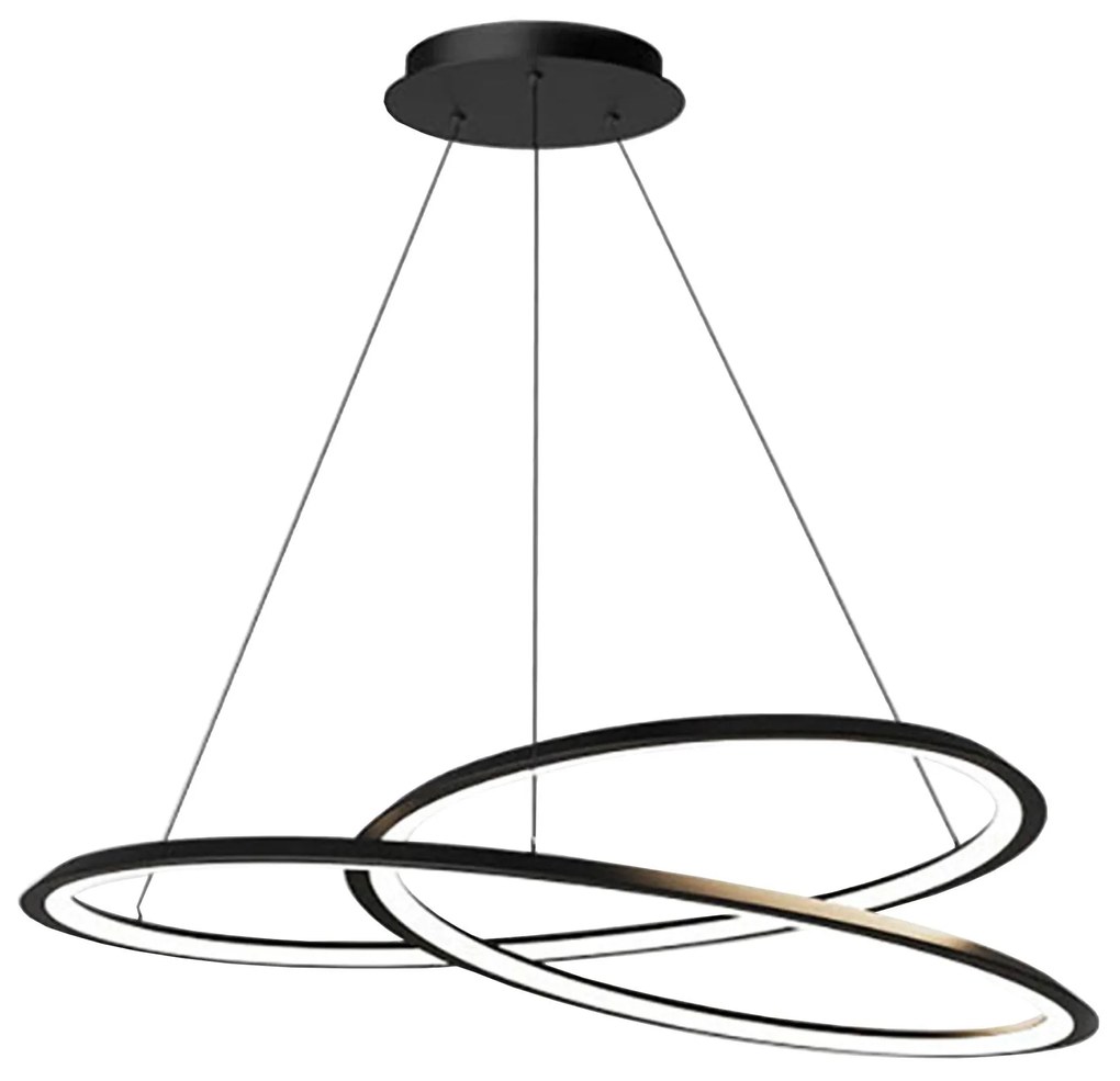 Hanglamp APP1194-CP Zwart