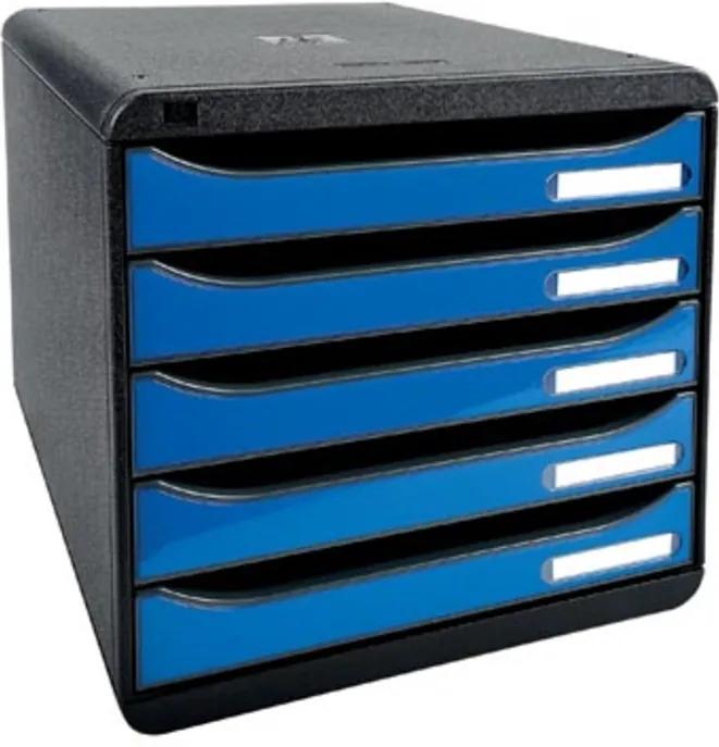 Ladenblok Iderama Big Box+ zwart/ijsblauw