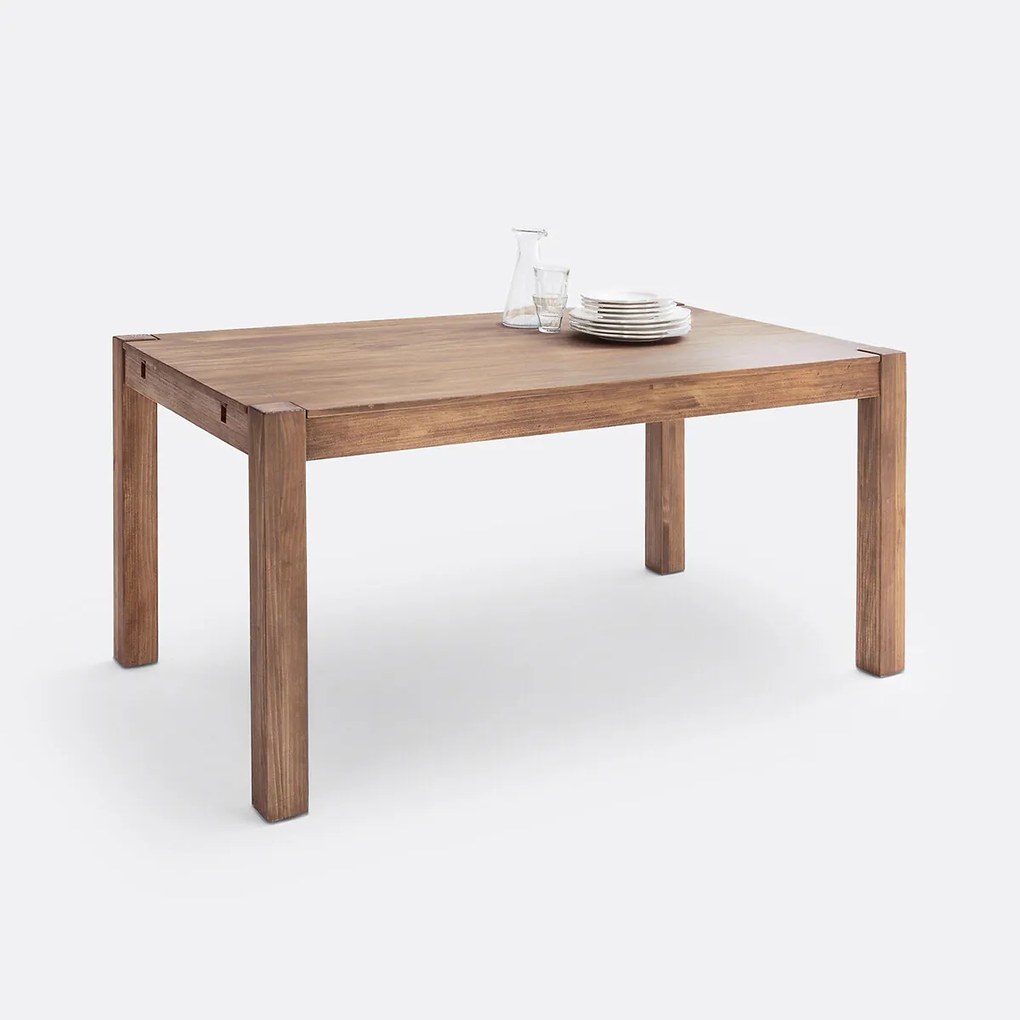 Tafel met verlengstukken, 6/8 personen, Lunja