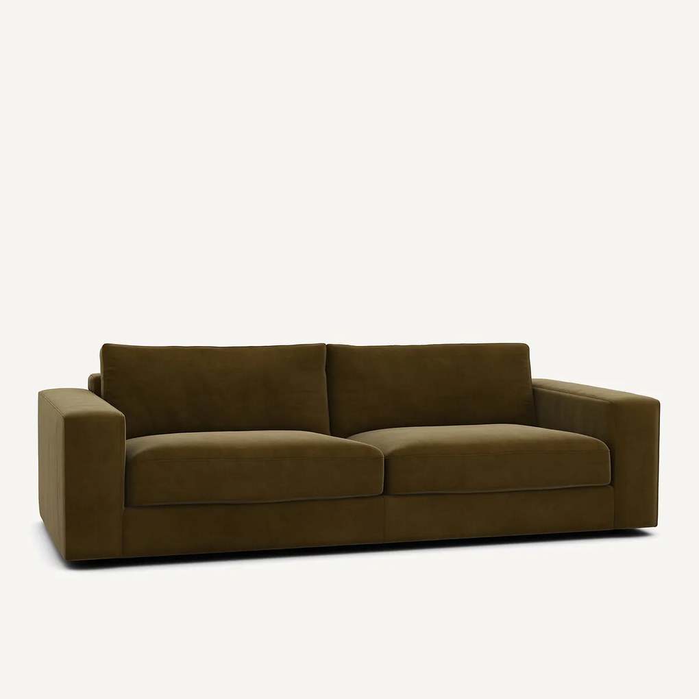 Sofa 3- of 4-zits, fluweel, Skander