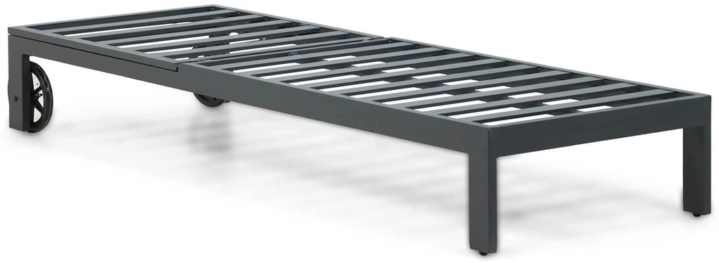 Santika Furniture Santika Mulsanne Lounger Aluminium Grijs