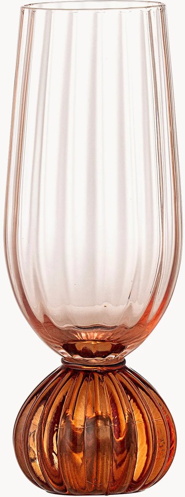 Mondgeblazen champagneglas Taurin