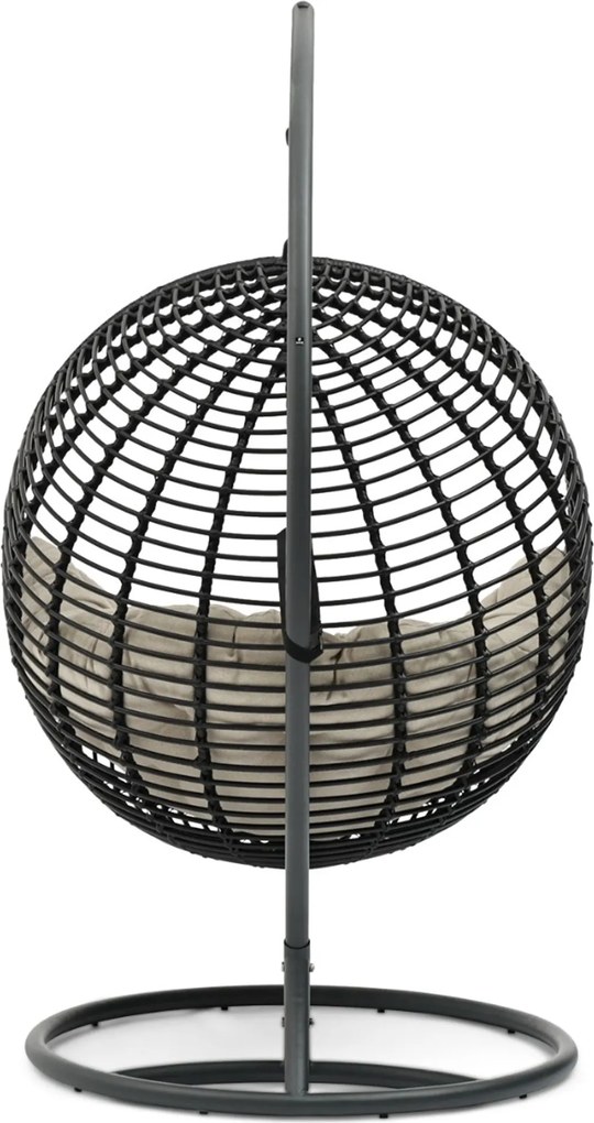 Coco Dream Hangstoel Wicker Grijs