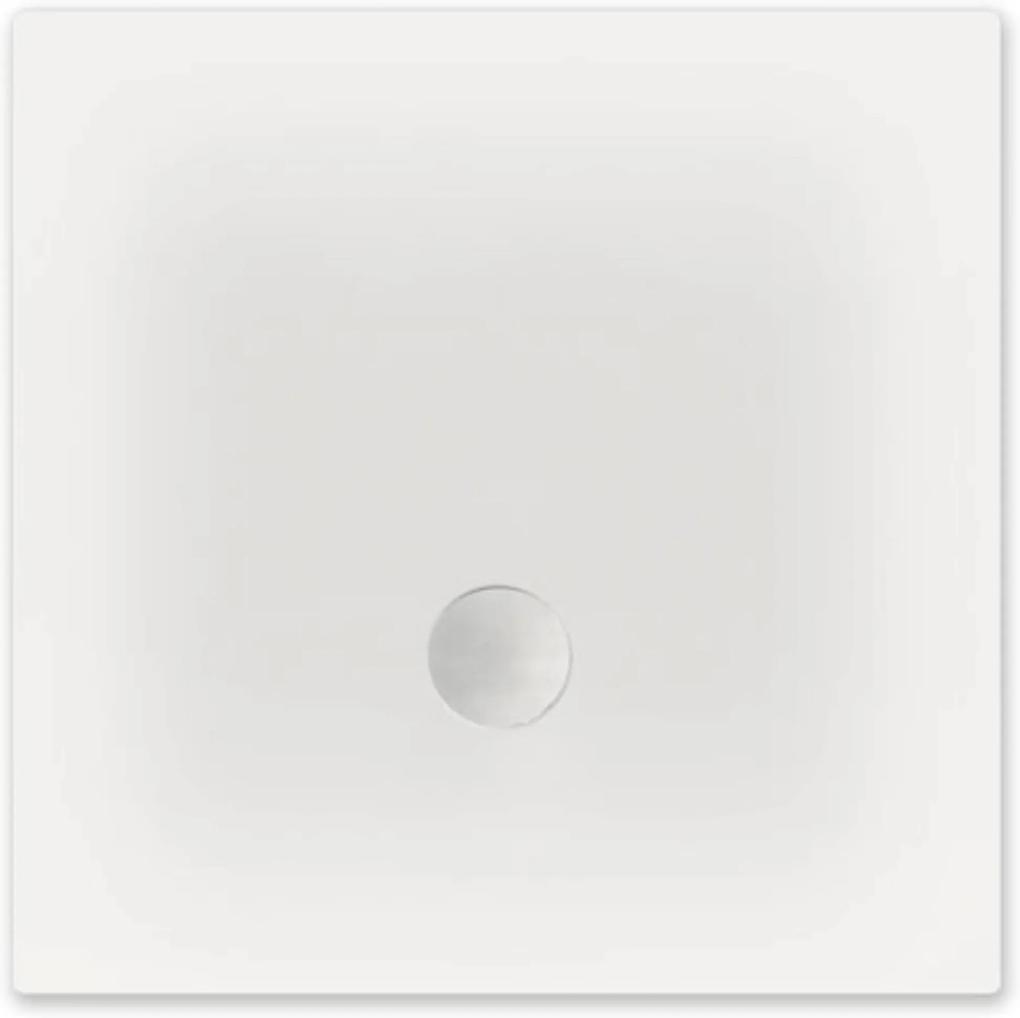 Flat Douchebak rechthoek 100x100x3,5 cm wit