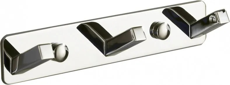 Mexen drievoudige handdoekhaak, chroom - 709173-00