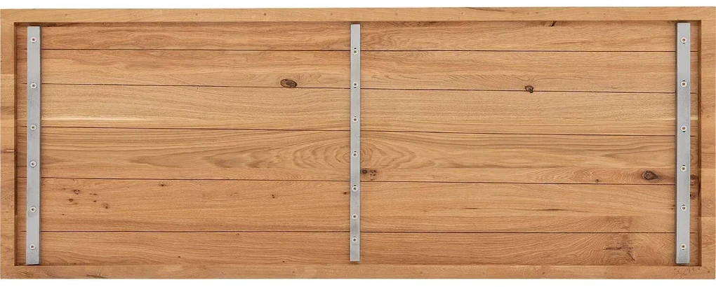 Goossens Eettafel Blade, Strak blad 260 x 100 cm 6 cm dik