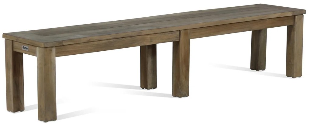 Picknick Set 6 personen 240 cm Teak Old teak greywash Garden Collections Brighton/Brighton