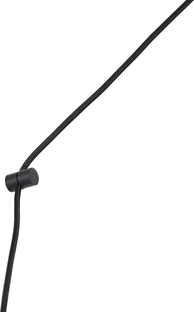 Design hanglamp zwart met stekker - Cavalux