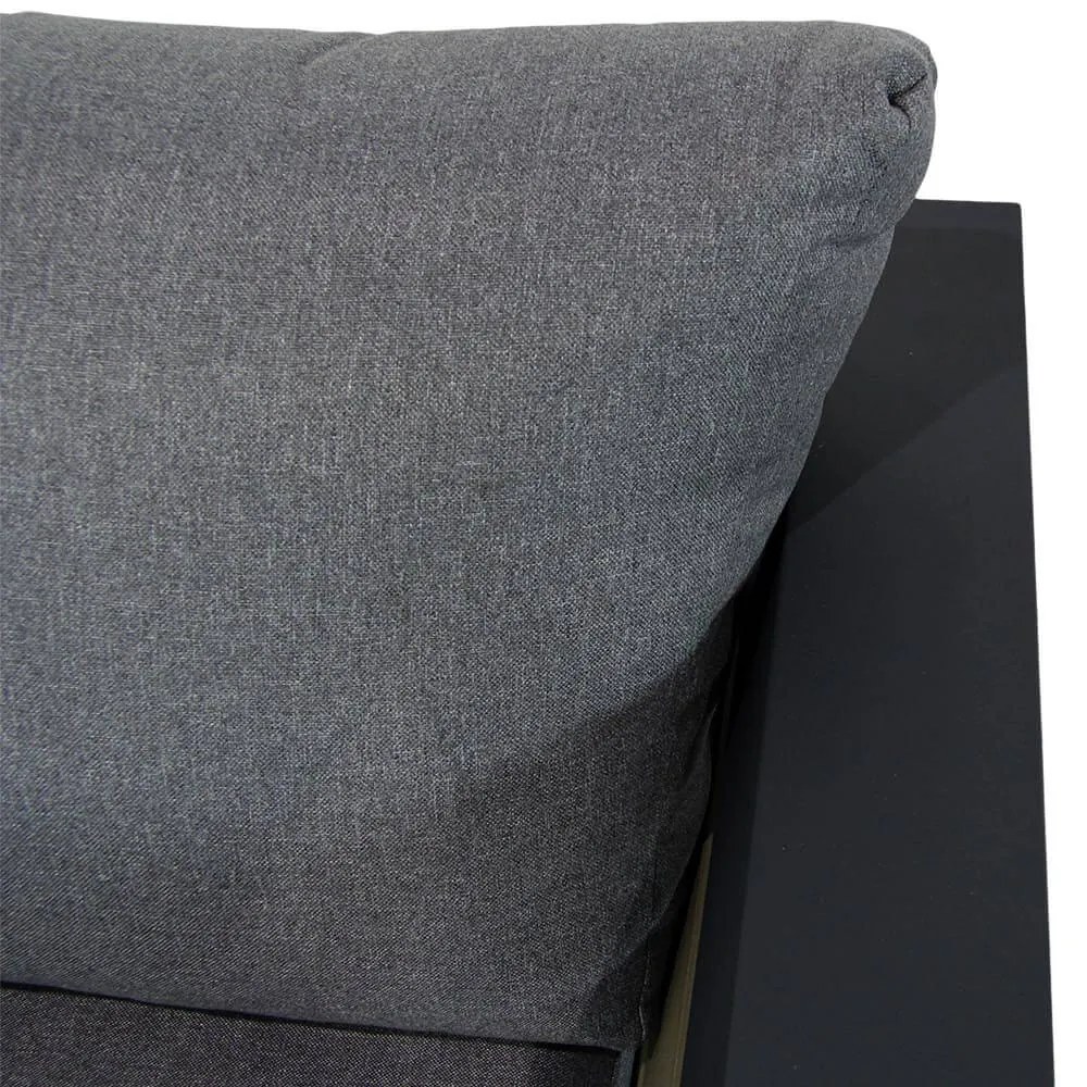 Hoek loungeset  Aluminium Grijs 5 personen Santika Furniture Santika Yovita