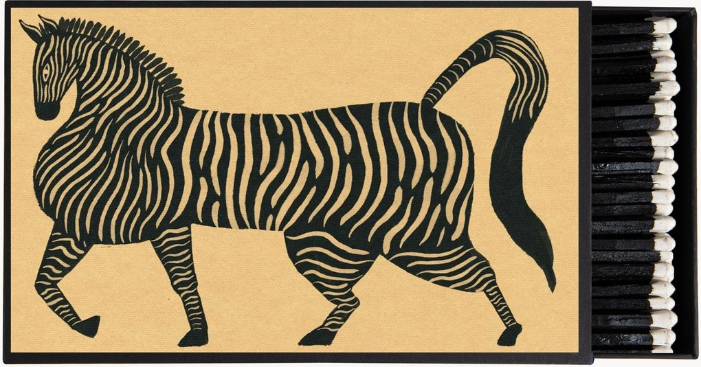 Design luciferdoosje Zebra