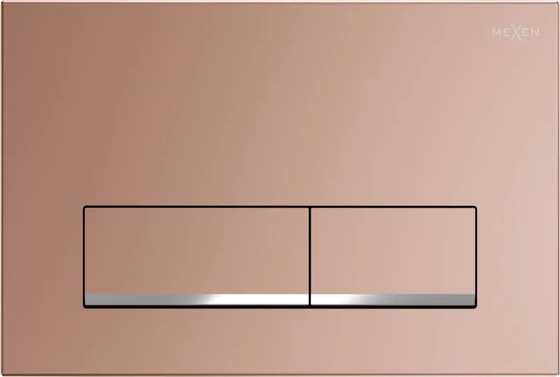 Mexen Fenix 12 spoelknop, roze goud - 601205