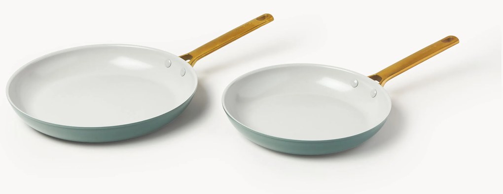 Set van 2 braadpannen Padova met antiaanbaklaag