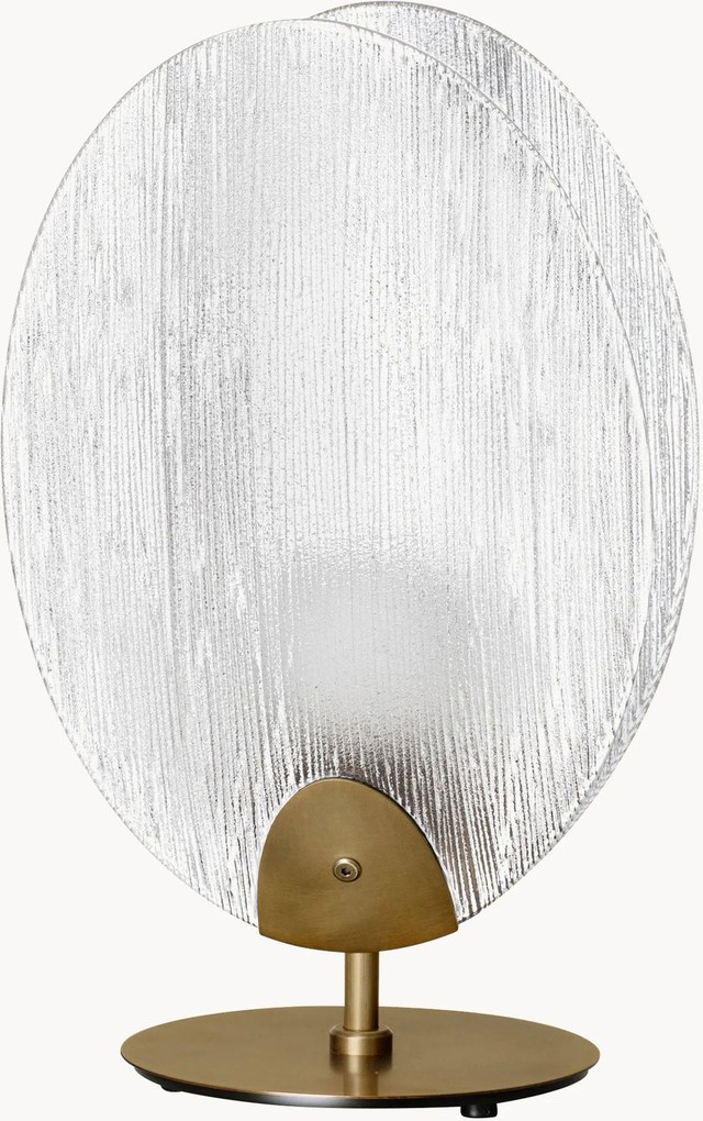 Handgemaakte grote LED-tafellamp Shelina