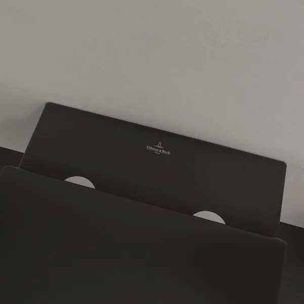 Villeroy & Boch Subway 2.0 randloos toilet met DirectFlush en CeramicPlus zwart mat