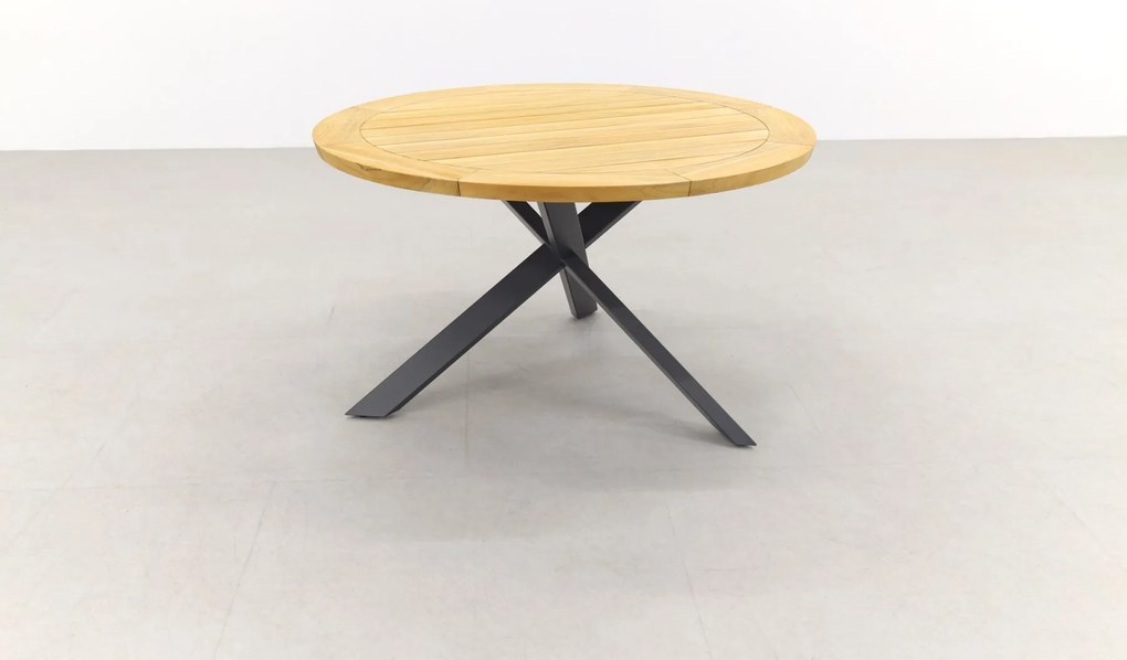 4 Seasons Veneto/Prado ronde tuinset - Ø130 cm. - stapelbaar