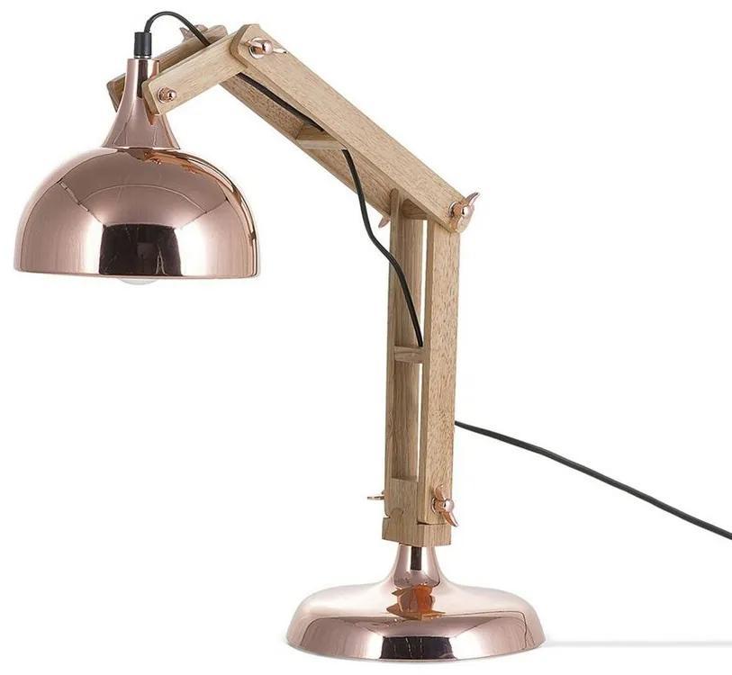 Bureaulamp koper SALADO Beliani
