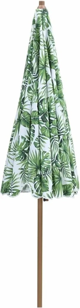 Garden Impressions Aloha stokparasol palm green Ø200 cm